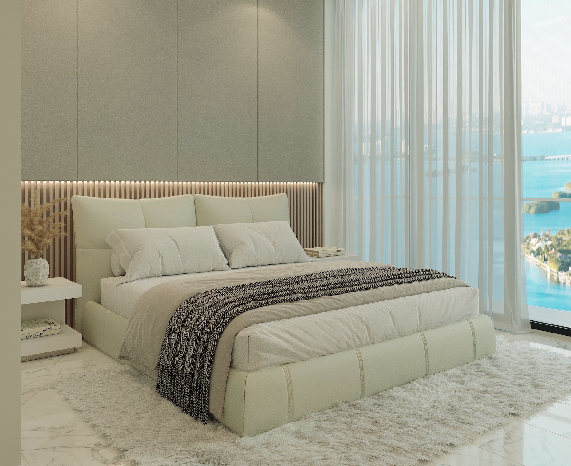 Velart custom leather wall paneling